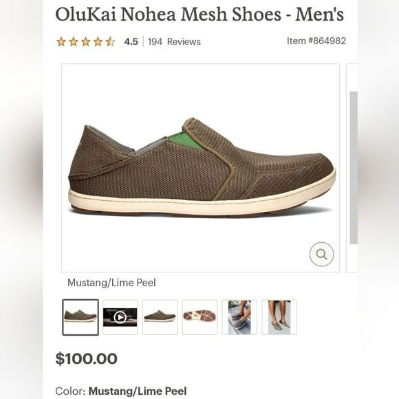 OluKai Nohea Mesh Shoes main image 10